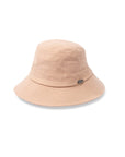 Rosie Linen Bucket - Dusty Rose