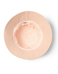 Rosie Linen Bucket - Dusty Rose