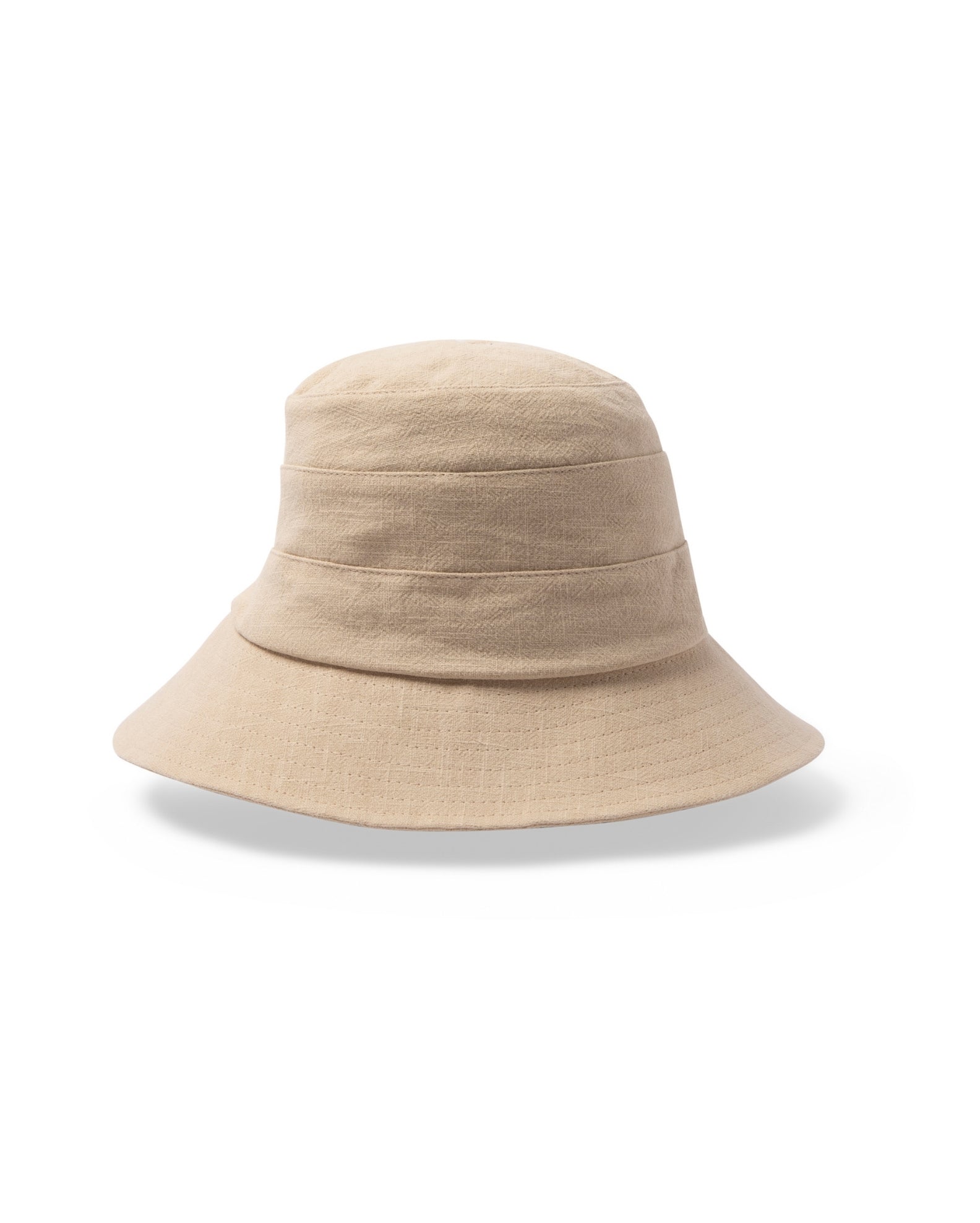 Rosie Linen Bucket - Natural