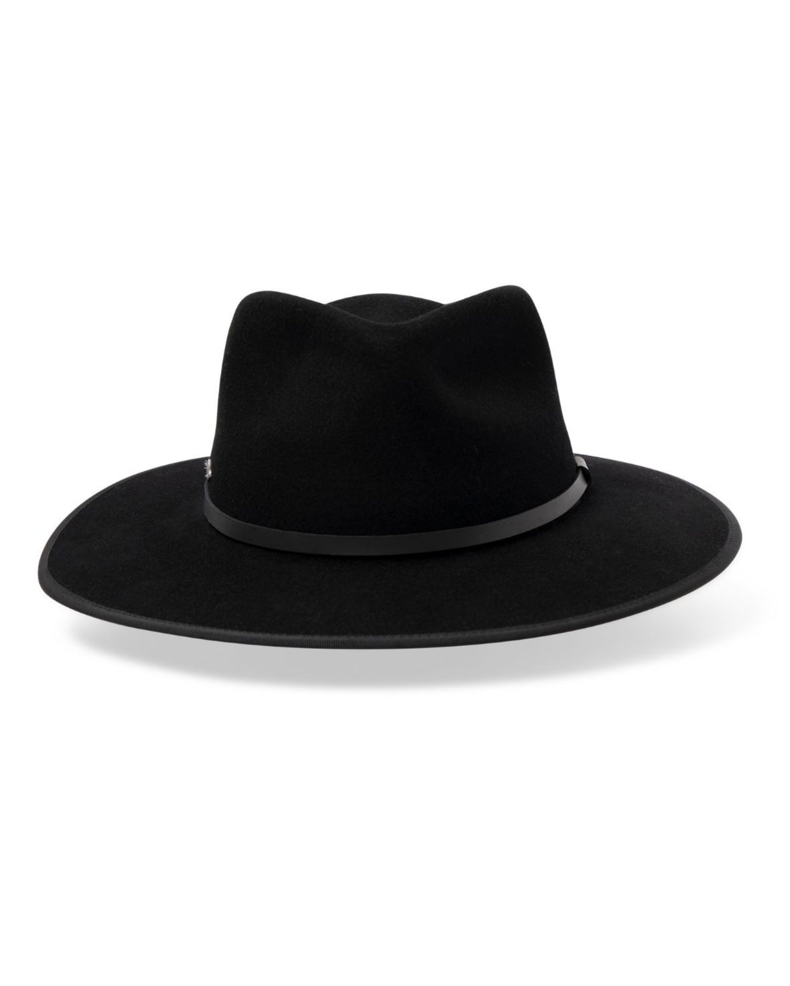 Meribel Felt Fedora - Black