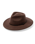 Meribel Felt Fedora - Chocloate