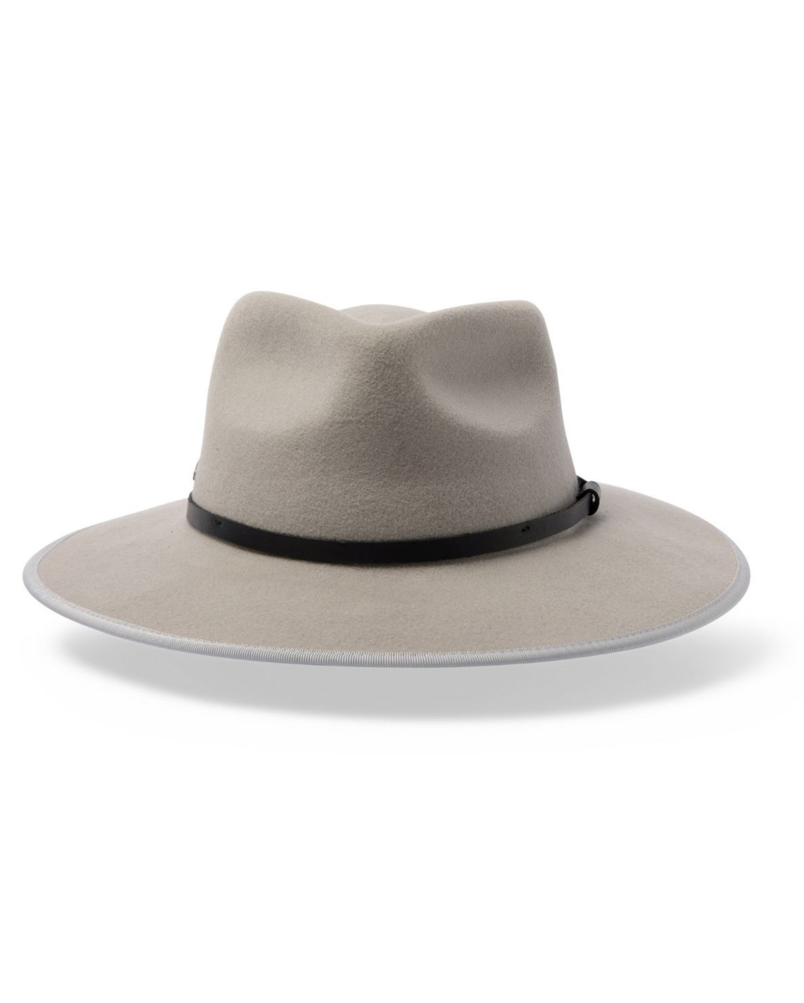 Meribel Felt Fedora - Stone