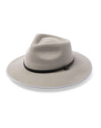 Meribel Felt Fedora - Stone