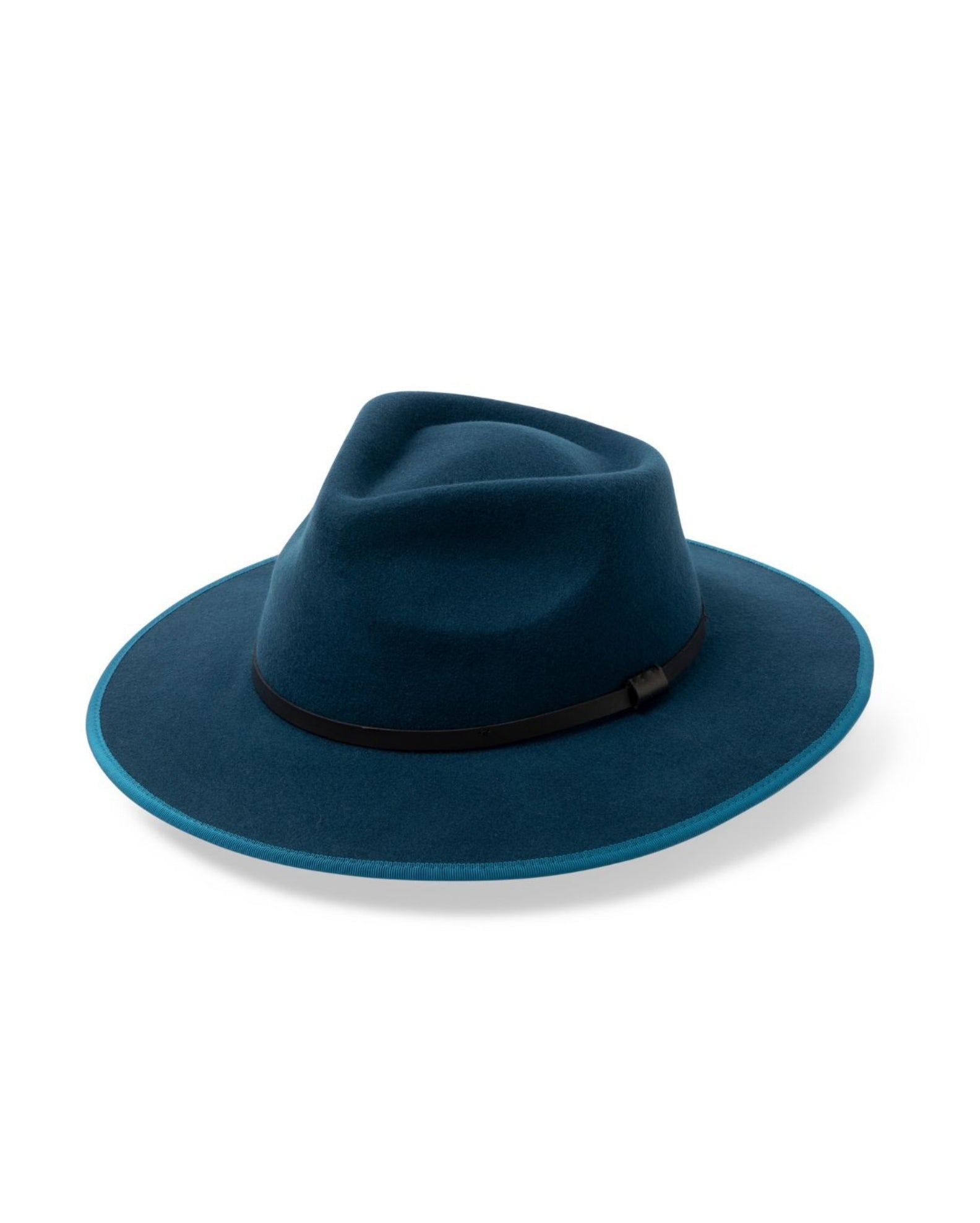 Meribel Felt Fedora - Teal