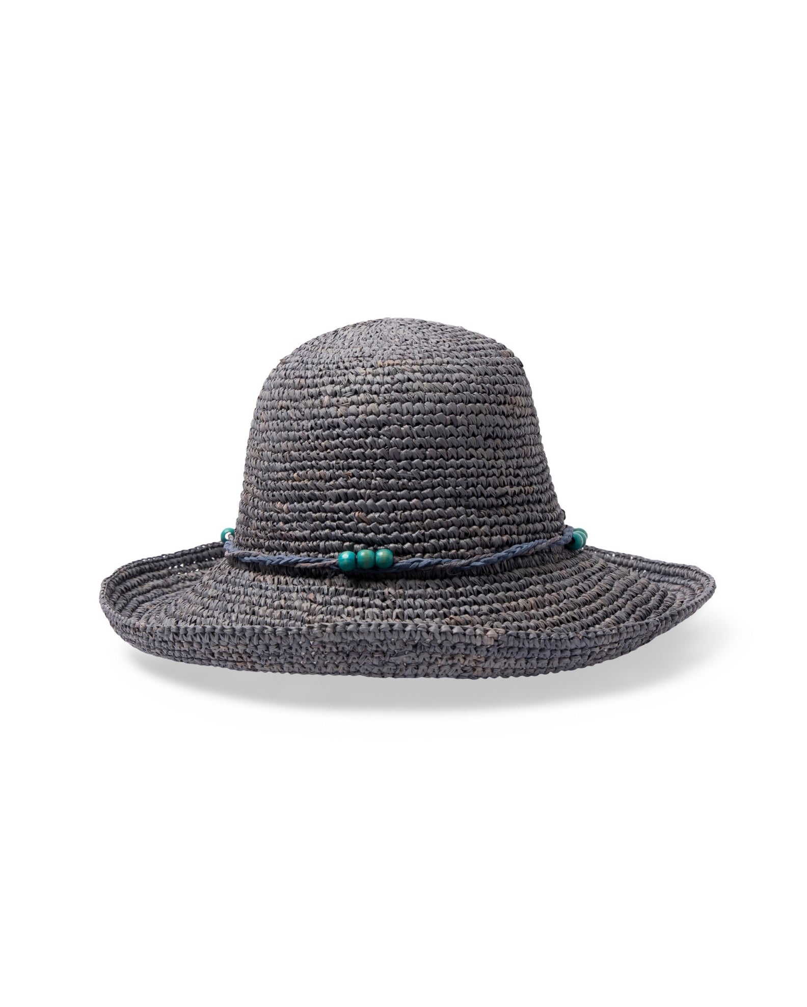 Milan Raffia Breton - Denim