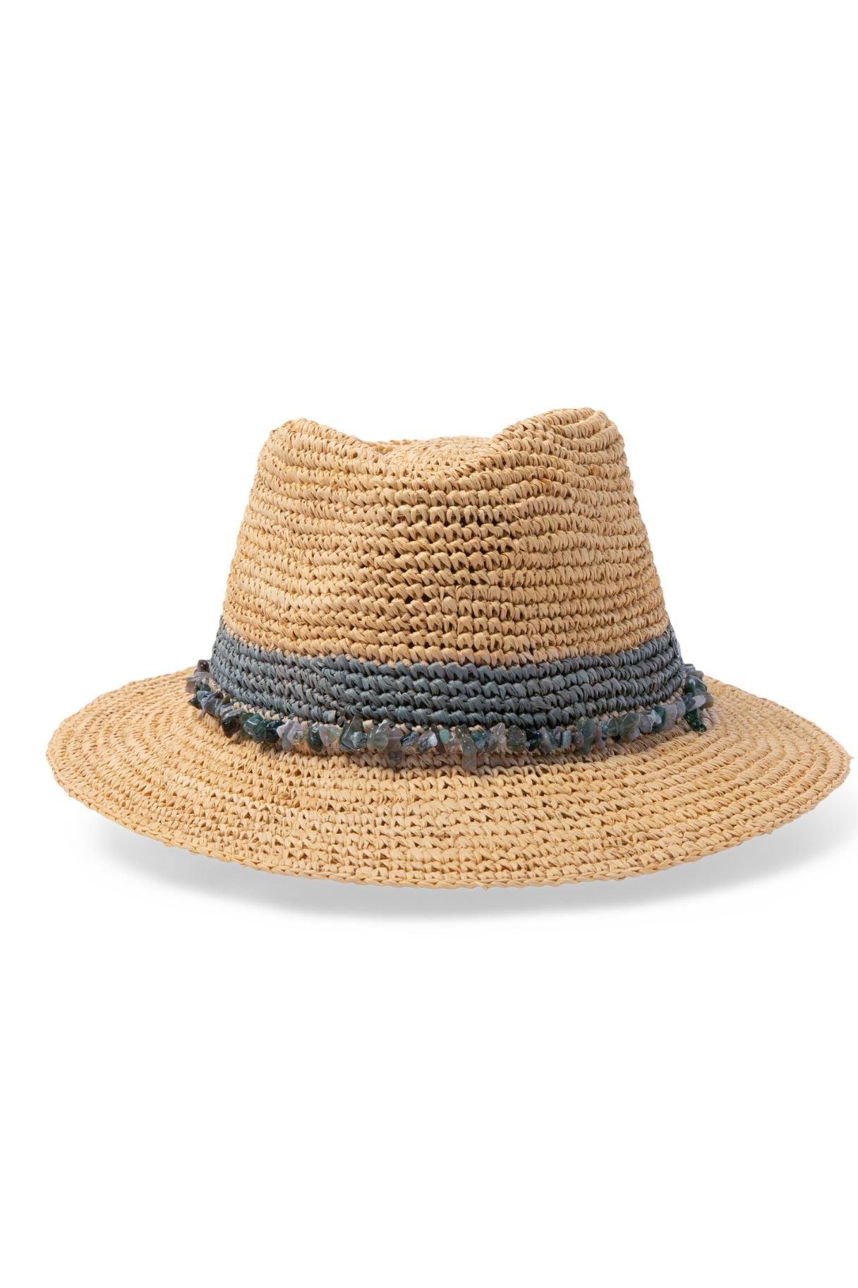 Christine Raffia Fedora