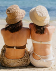 Paros Poly Knit Bucket - Light Brown