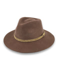 Klosters Felt Fedora - Chocolate