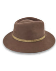 Klosters Felt Fedora - Chocolate