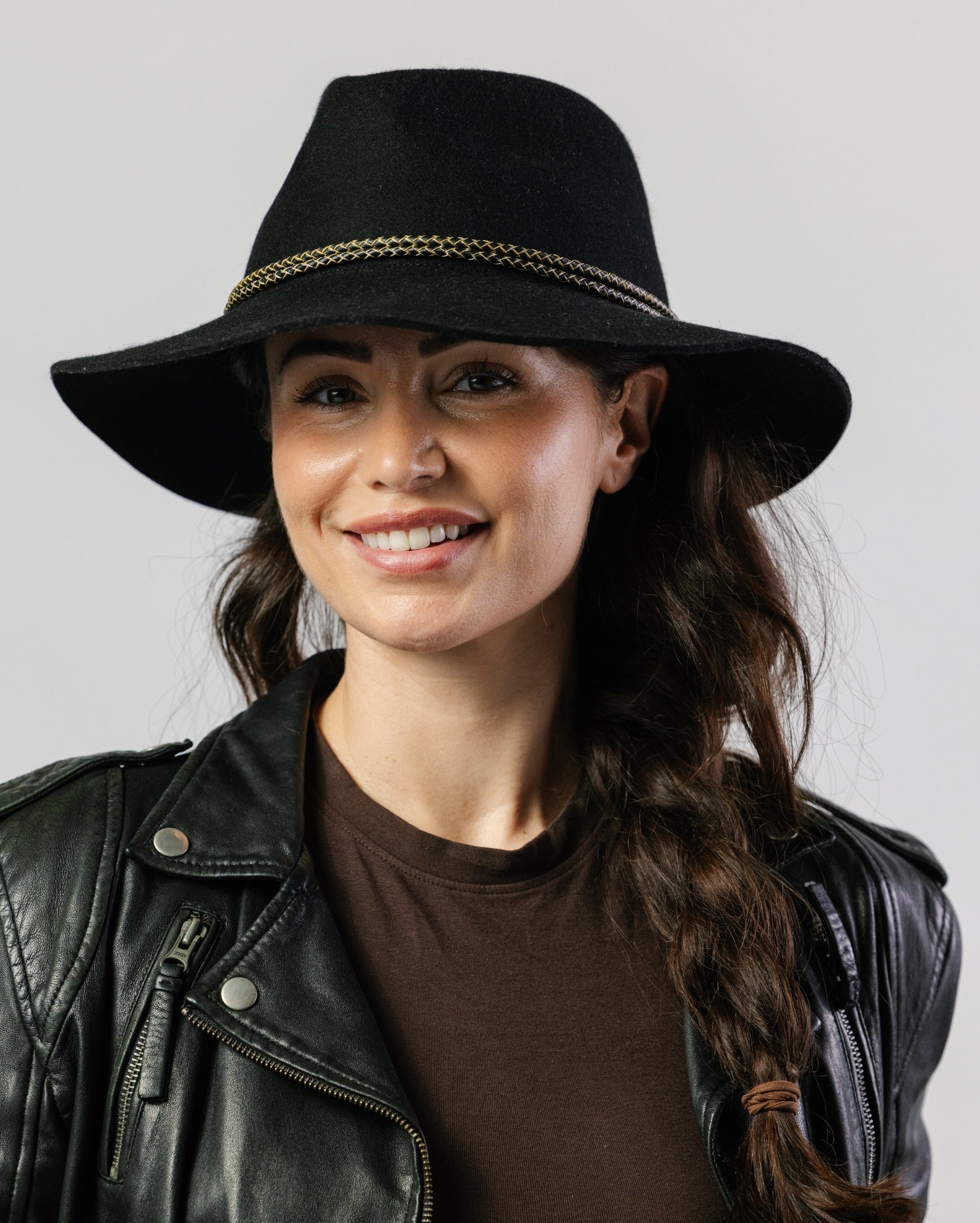 Nordcrest Felt Fedora - Black