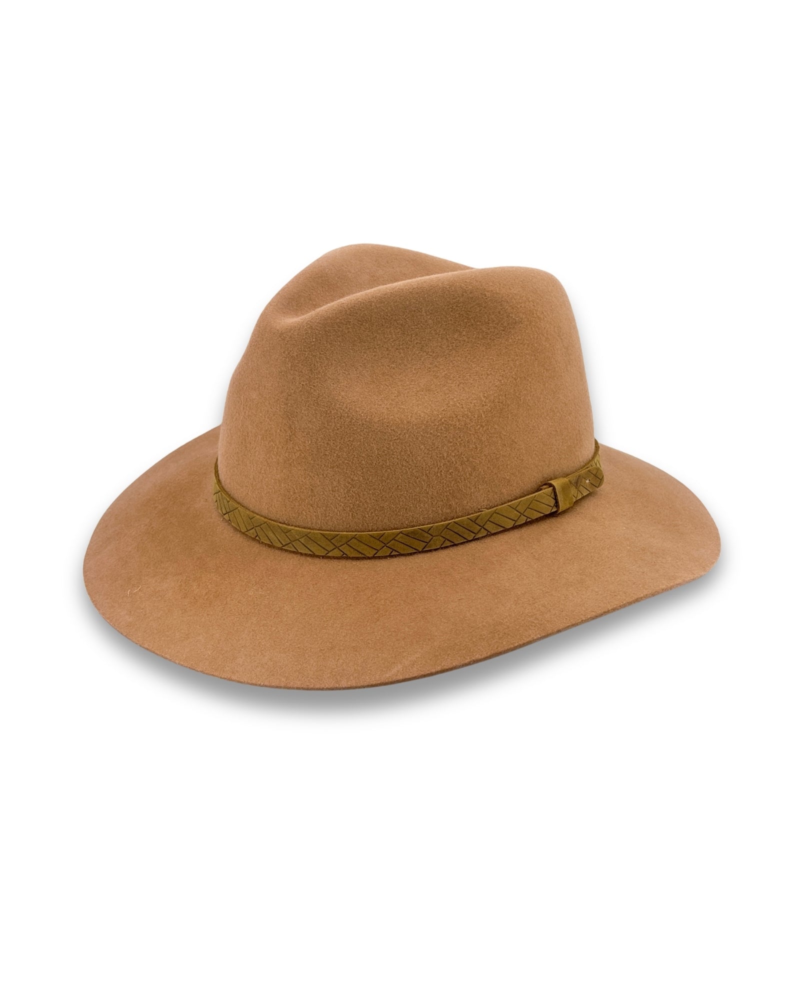 Kitz Felt Fedora - Camel