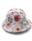 Blair Bucket - White with Flowers