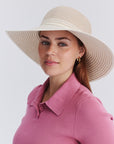 Amy Flexibraid® Capeline - Mix Camel/Ivory