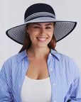 Amy Capeline -  Navy/White
