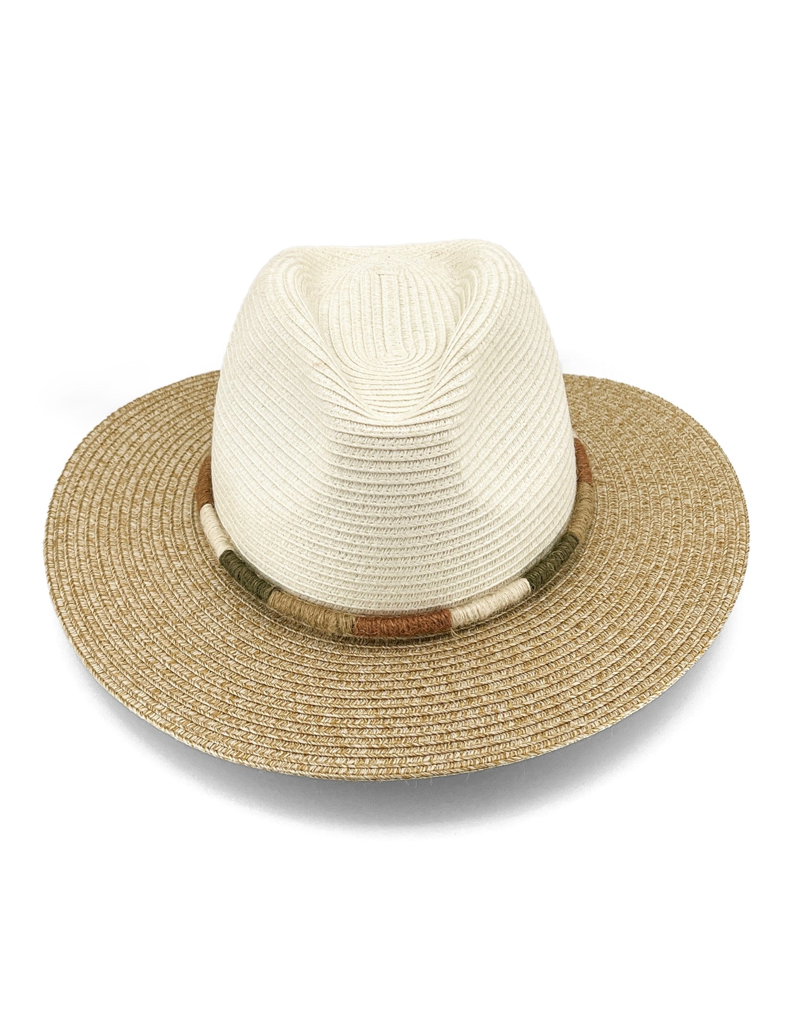 Sasha Flexibraid® Fedora - Ivory/Natural