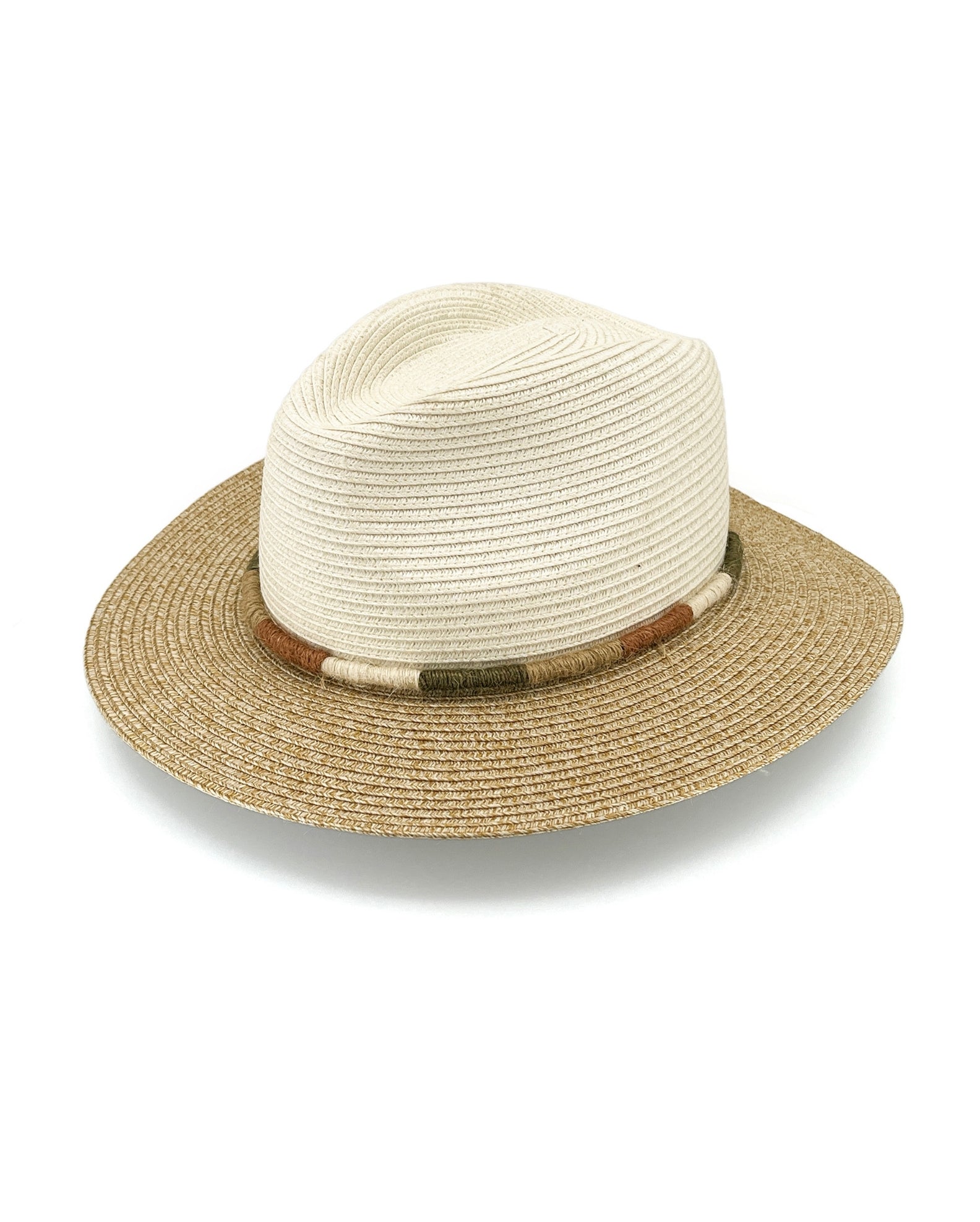 Sasha Flexibraid® Fedora - Ivory/Natural