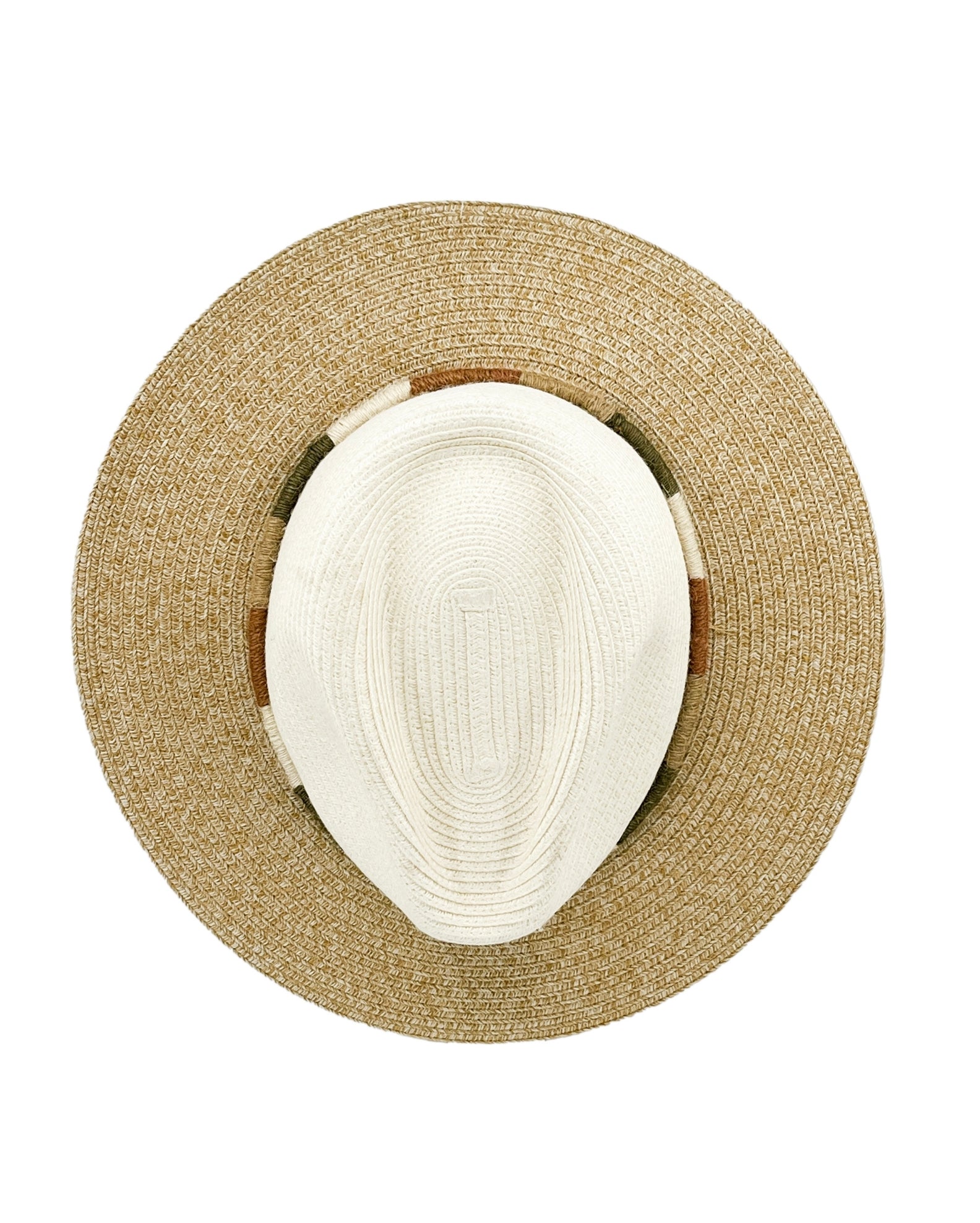 Sasha Flexibraid® Fedora - Ivory/Natural