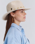 Tessa Flexibraid® Fedora -  Mix Camel