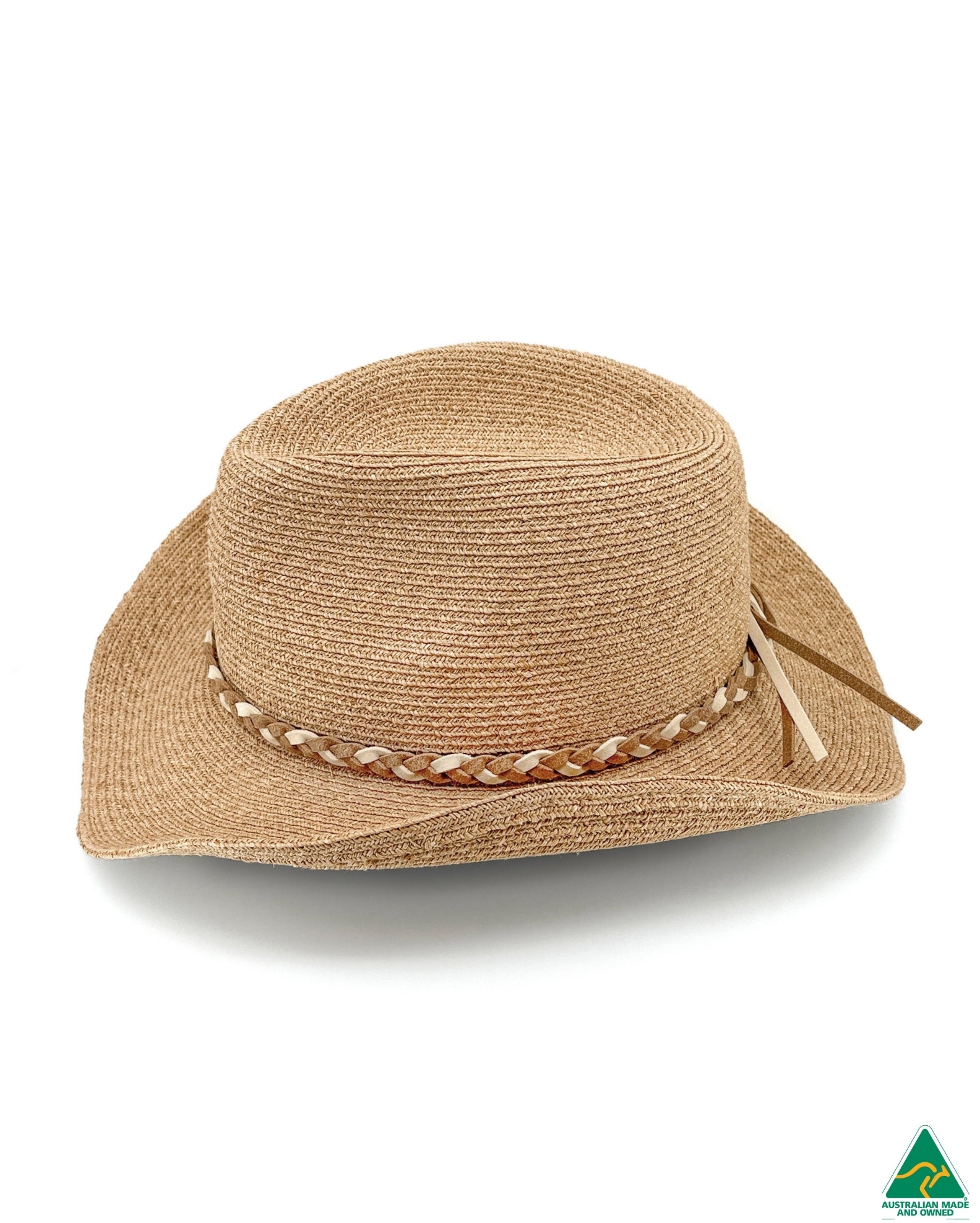 Jesse Raffia Cowboy - Natural