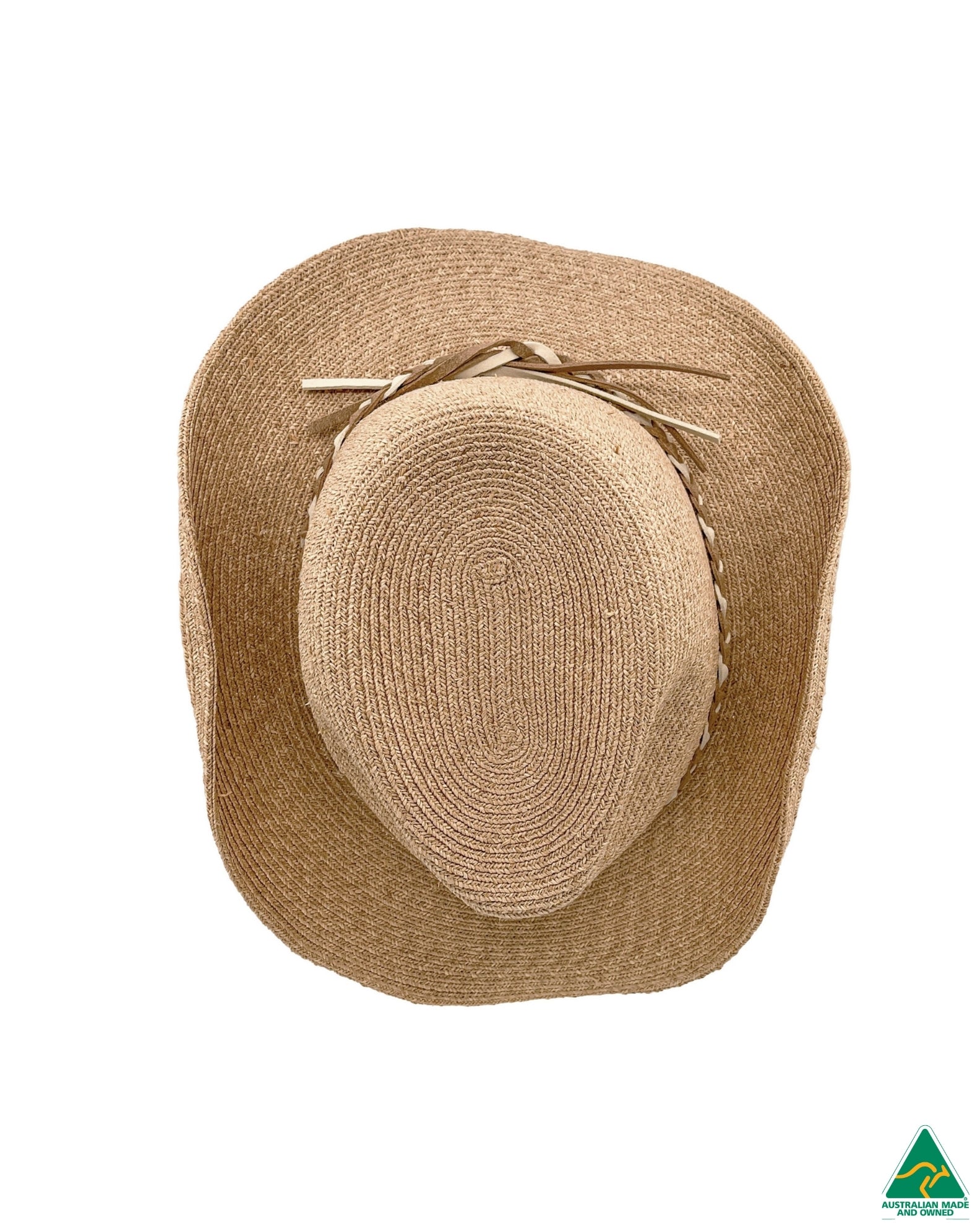 Jesse Raffia Cowboy - Natural