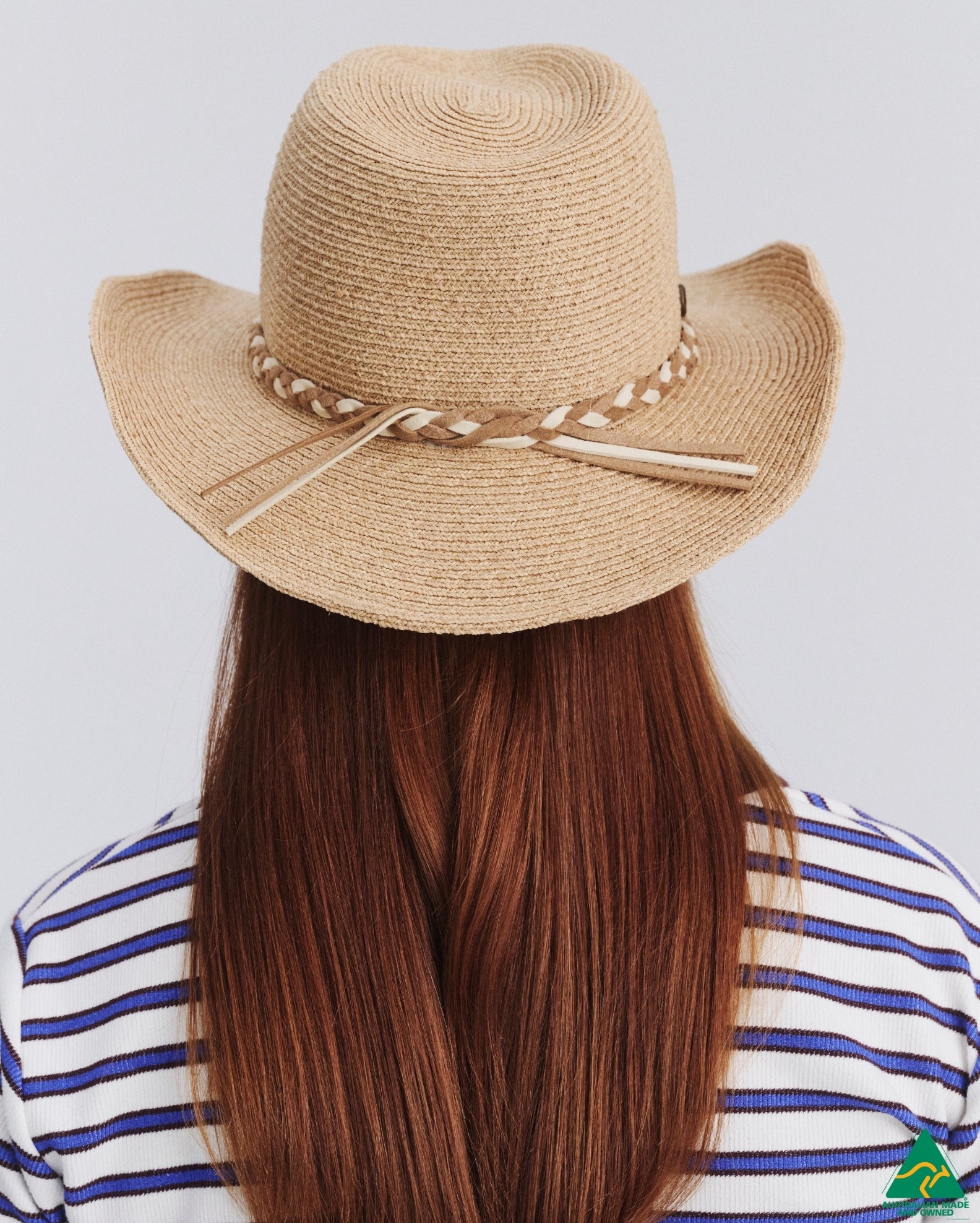 Jesse Raffia Cowboy - Natural