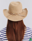 Jesse Raffia Cowboy - Natural