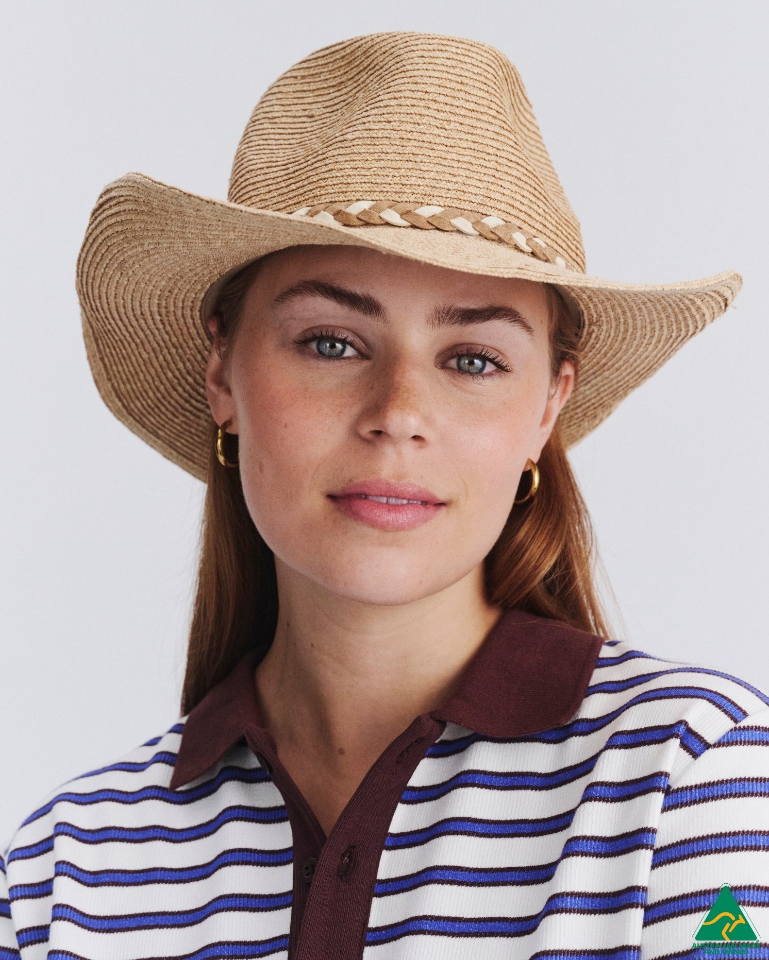Jesse Raffia Cowboy - Natural