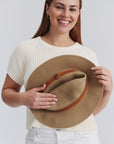 Morgan Fedora - Latte
