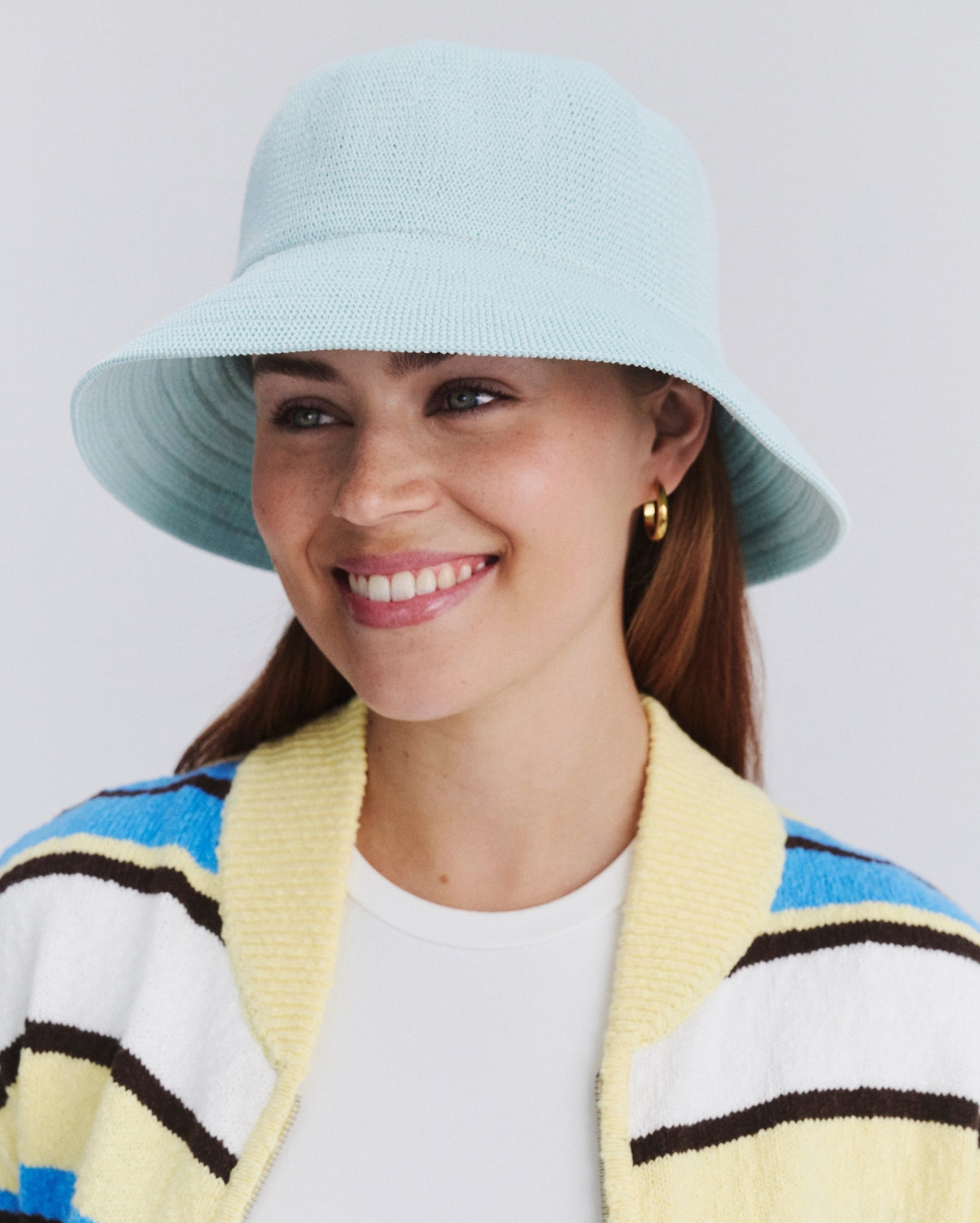 Tamzin Bucket - Mint Blue