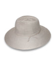 Marie Wide Brim Fedora Stone
