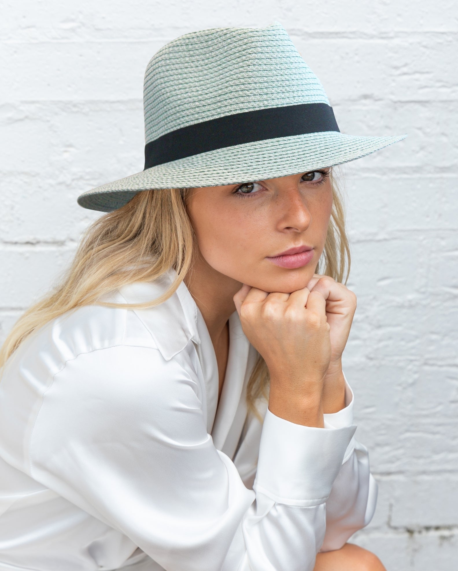 Carolina Fedora - Seafoam
