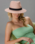 Carolina Fedora - Soft Rose