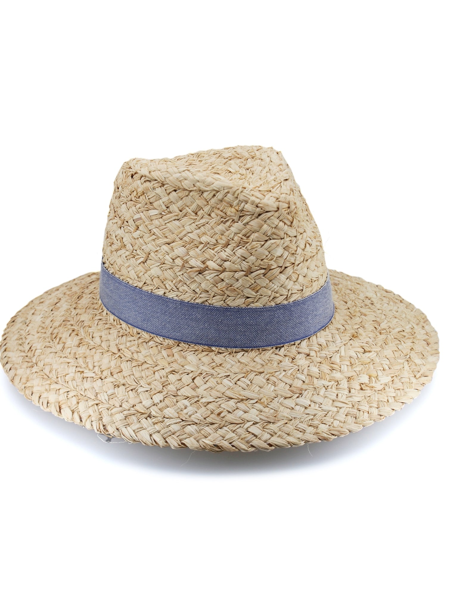 Ola Fedora - Natural/Denim