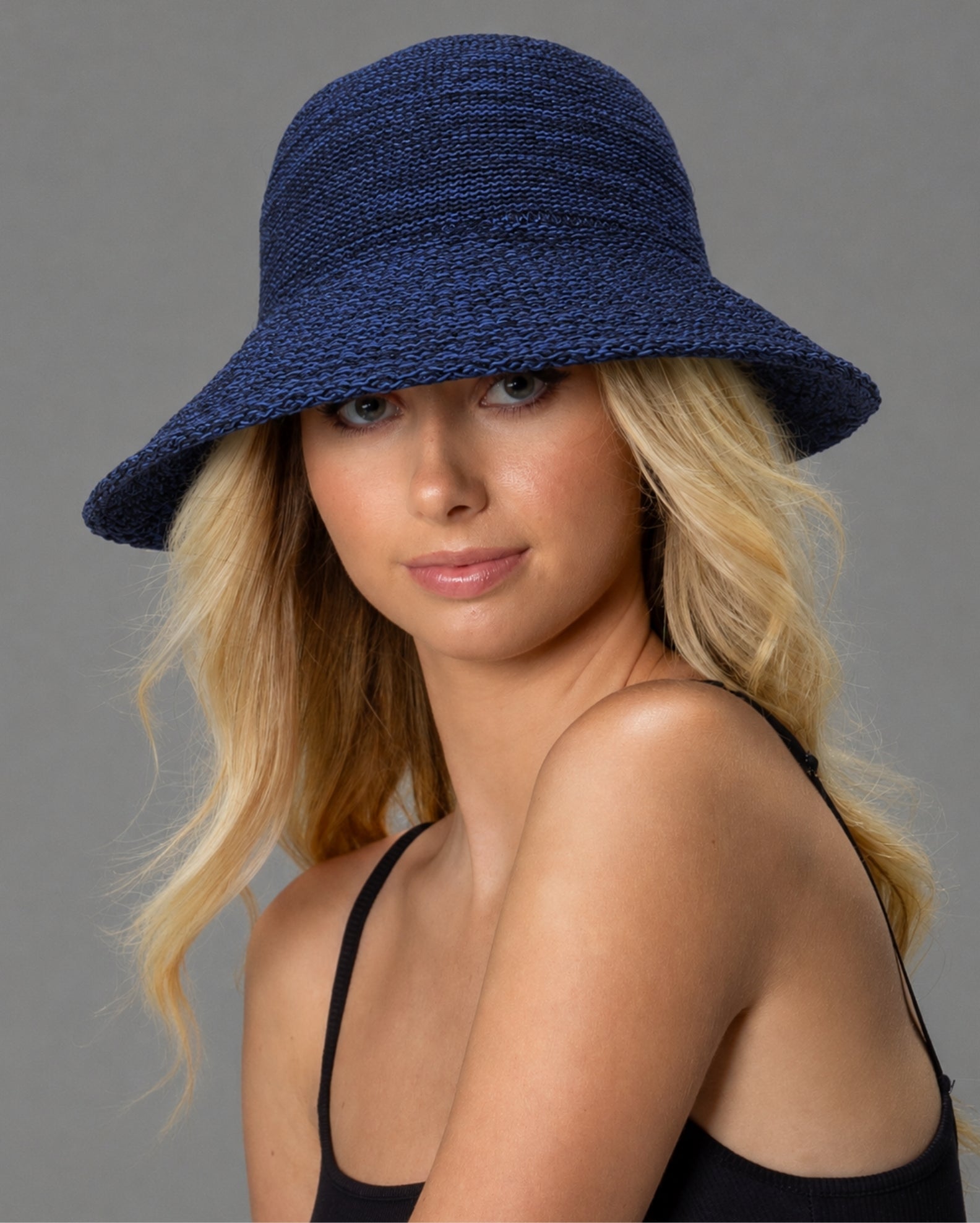 Carley Cap - Mix Navy