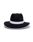 Mia Flexibraid® Fedora - Navy/White