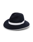 Mia Flexibraid® Fedora - Navy/White