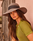 Selena Cloche - Taupe/Black
