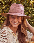Flora Fedora - Light Pink