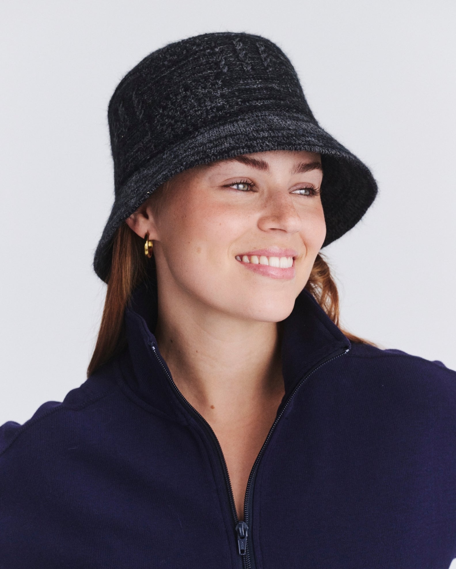 Jordan Angora Bucket- Black