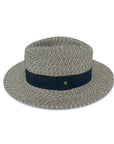 Vinnie Fedora - Grey/Black