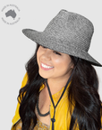 Aquhatic Fedora - Grey
