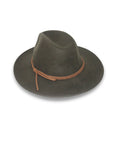 Blake Felt Fedora - Dark Khaki