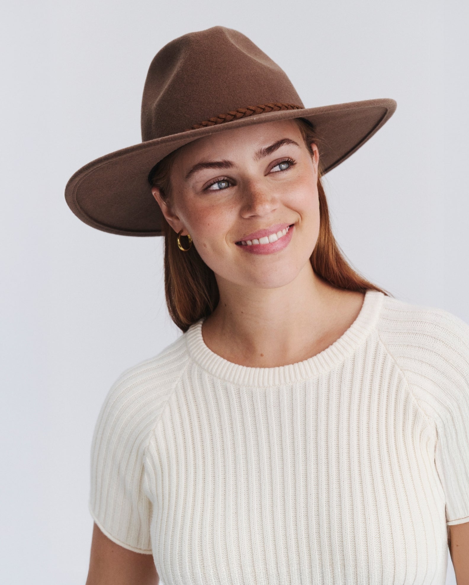 Blake Felt Fedora - Chocolate