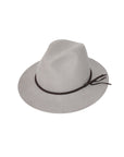 Willow Felt Fedora - Light Grey