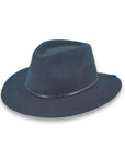 Leura Felt Fedora - Sea Blue
