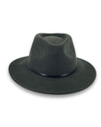 Leura Felt Fedora - Dark Khaki