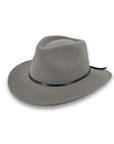 Leura Felt Fedora - Dove Grey