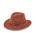 Leura Felt Fedora - Paprika