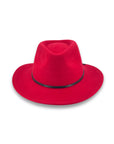 Leura Felt Fedora - Red