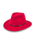 Leura Felt Fedora - Red